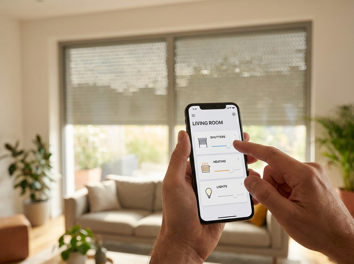 Pilotage domotique smartphone