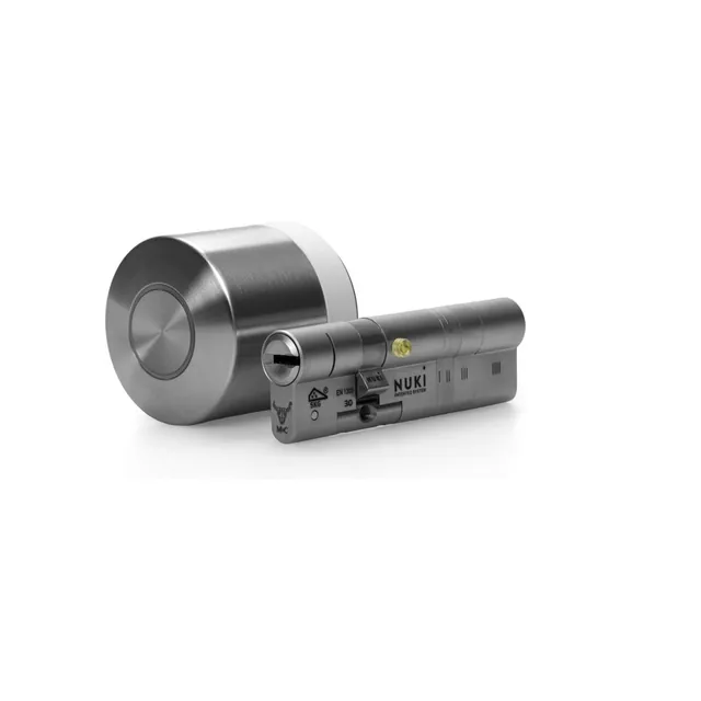 Nuki Smart Lock Ultra smart lock and its supplied cylinder